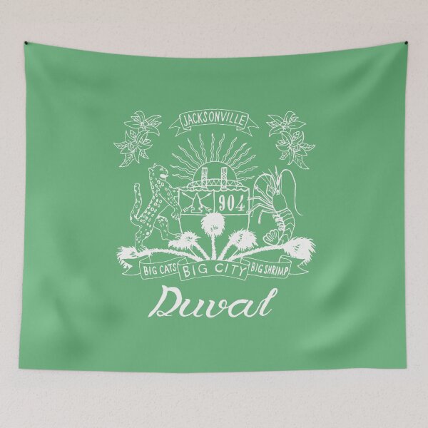 Item preview, Duval Crest White Lettering on Sage Green designed and sold by DuvalCrest.