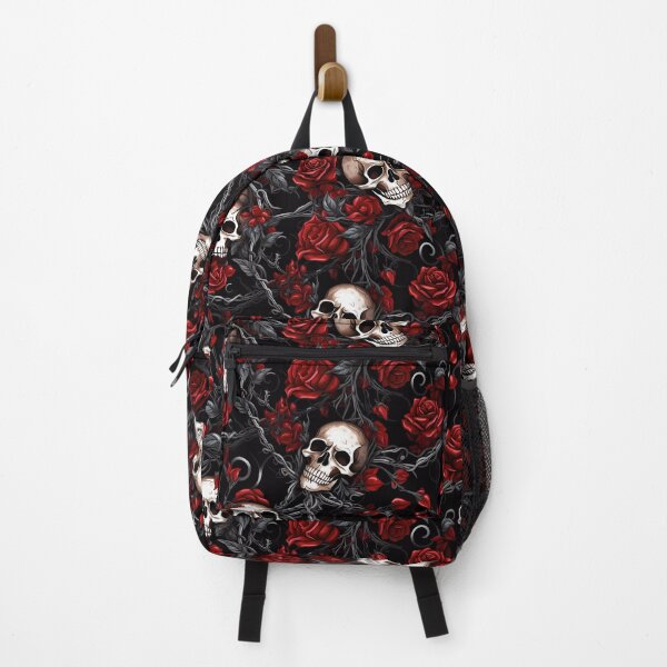 Item preview, Gothic design - Red Roses and Skulls designed and sold by Nosy is Everything.