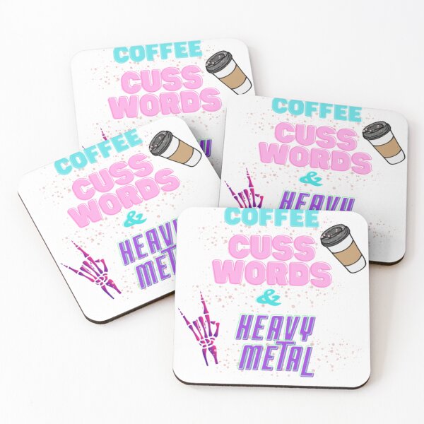 Item preview, coffee cussing and metal designed and sold by ap2014.