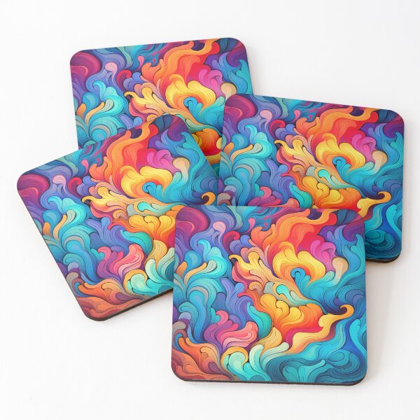 Item preview, Another colorful abstract pattern designed and sold by TogetherDshop.