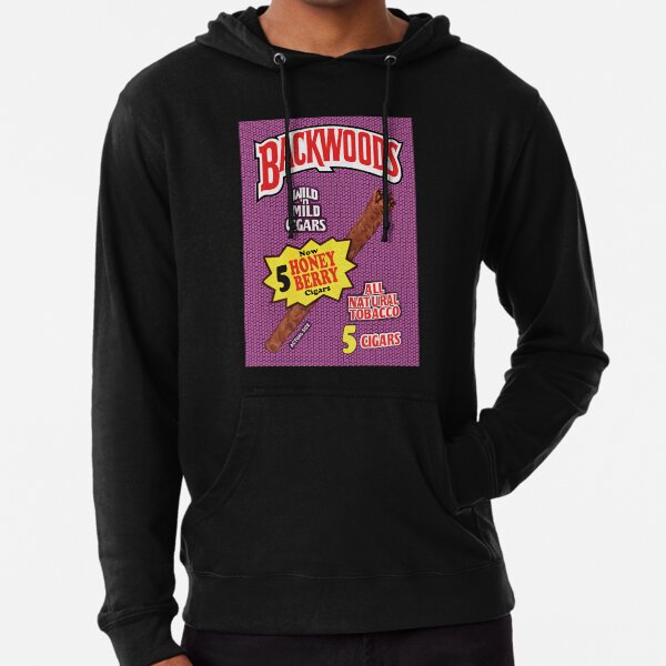 Backwoods Honey Berry Cigar Leafs Lightweight Hoodie for Sale by SpatulaCop68 Redbubble