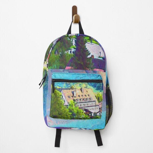 Item preview, GERMAN TOWN IN THE MOUNTAINS  designed and sold by ArtbyRolleen.
