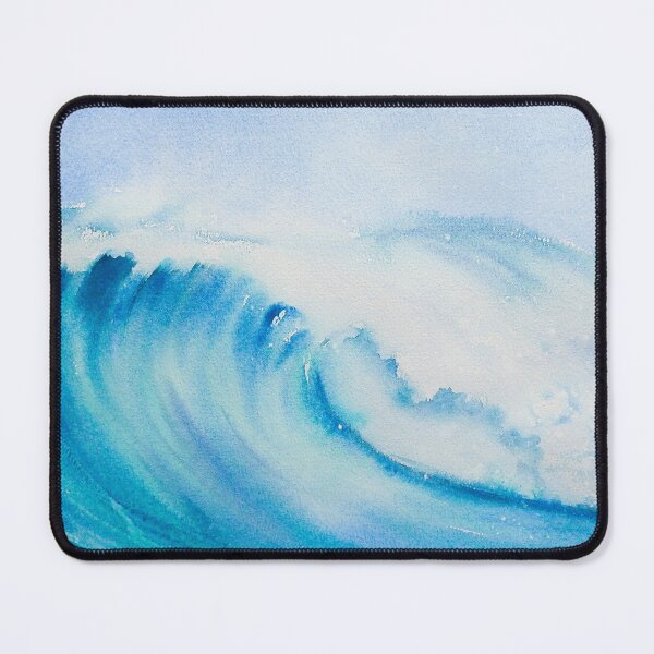 Item preview, Ocean Wave Landscape designed and sold by MonkeyBizness.