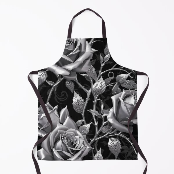 Item preview, Silver Roses - Gothic Inspired designed and sold by Nosy is Everything.