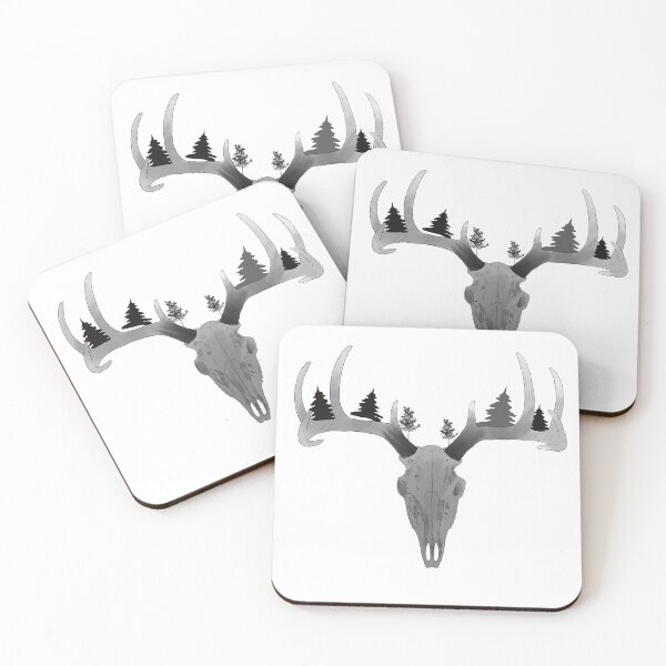 Item preview, Deer Skull designed and sold by ironbeardoodles.