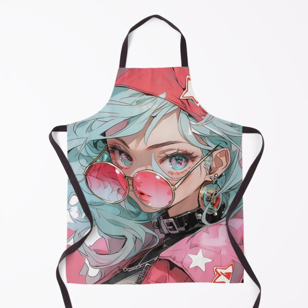Item preview, 90s Anime Girl: Embrace Nostalgic Charm and Vibrant Style! designed and sold by RIAiCreations.