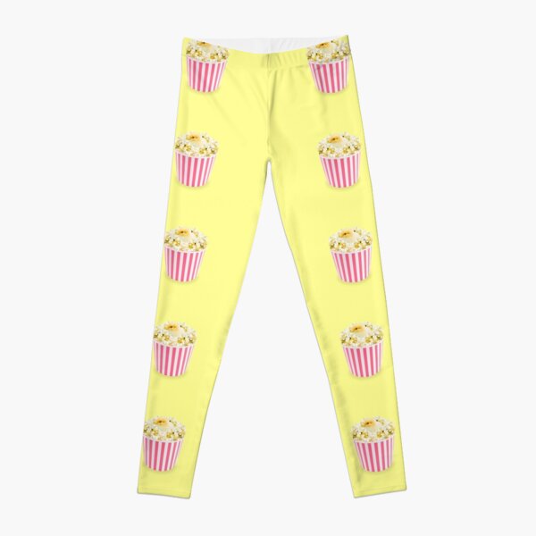 Little Chicken Popcorn by Alice Monber Leggings