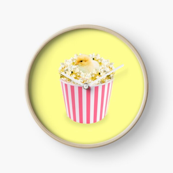 Little Chicken Popcorn by Alice Monber Clock