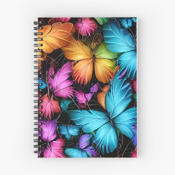 Item preview, Fluttering Elegance: Multiple Butterflies in Rich, Deep, Sharp, Vibrant Colors designed and sold by Rebekkahsdesign.