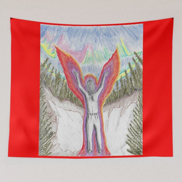 Item preview, Whole Body w Red background designed and sold by RenewedSH.