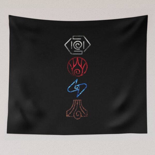Item preview, Metalbending Bloodbending Lightningbending Lavabending Elements designed and sold by IdlyBlue.