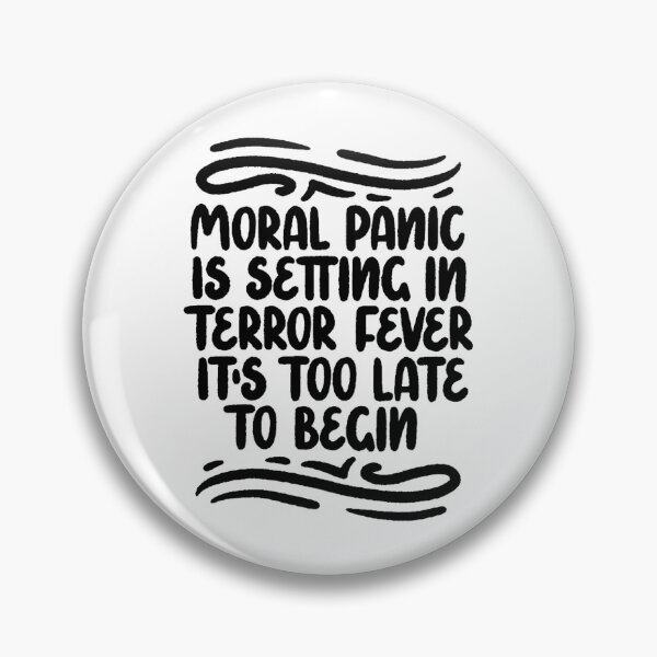 Item preview, Moral panic Classic designed and sold by tauriteestore.