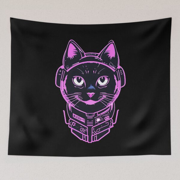 Item preview, Future Cat designed and sold by lofirun.