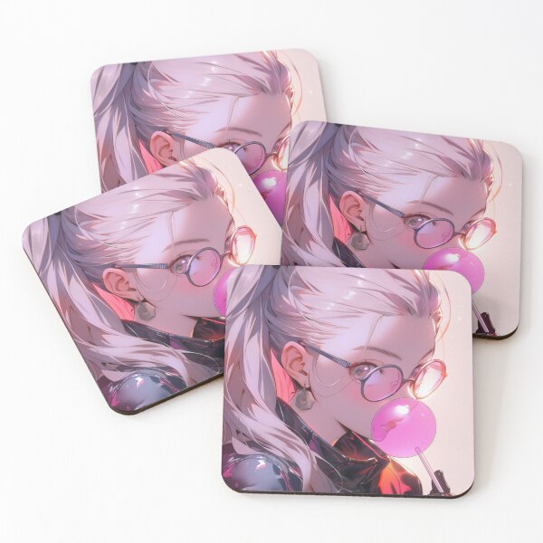 Item preview, 90s Anime Girl: Wassup! Embrace the Cool Vibe of the Iconic Era! designed and sold by RIAiCreations.