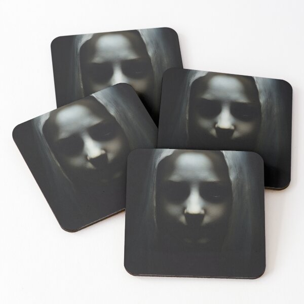 Item preview, The Ghostly Enigma: Mysterious Ghost Face Art designed and sold by Philipe3d.