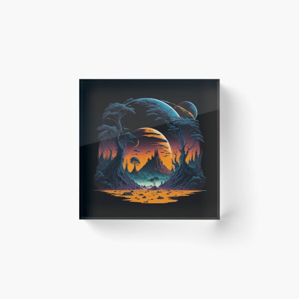 Item preview, Alien Planets Align | Sci-Fi designed and sold by lofirun.