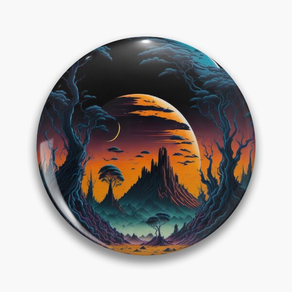 Item preview, Alien Planets Align | Sci-Fi designed and sold by lofirun.