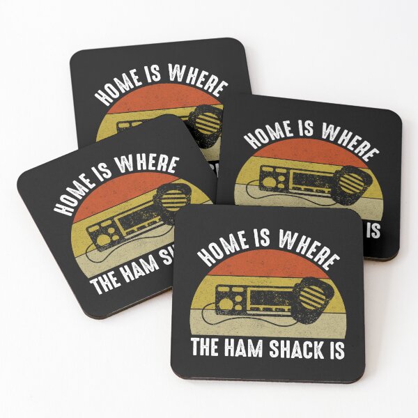 Item preview, Home Is Where The Ham Shack Is designed and sold by Cat Lady Designs.