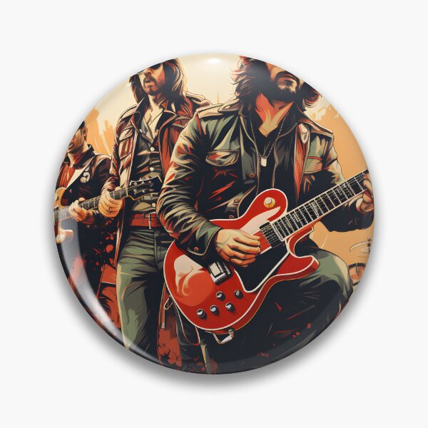 Artikelvorschau, Ein Posterdesign im Retro-Stil einer Rockband aus den 70ern entworfen und verkauft von Retro Fit.