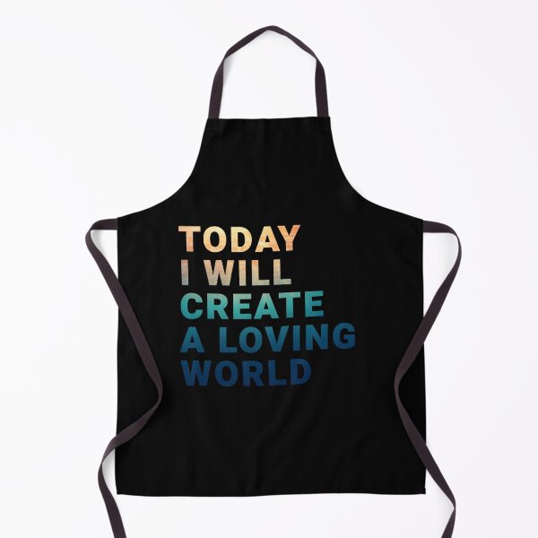 Item preview, Motivational and inspirational quote Today I will create a loving world designed and sold by SandaArtDesign.