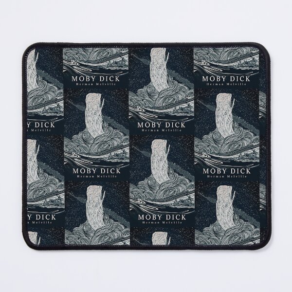 Item preview, Moby Dick Book Cover by Herman Melville designed and sold by booksnbobs.