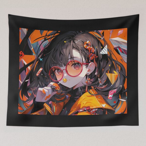 Item preview, 90s Anime Girl: Candy - Sweetness and Fun of the Iconic Era! designed and sold by RIAiCreations.