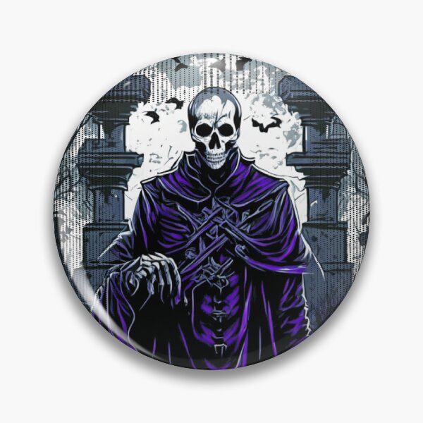 Item preview, Skeleton with coat and cross designed and sold by mixreality.