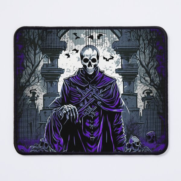 Item preview, Skeleton with coat and cross designed and sold by mixreality.
