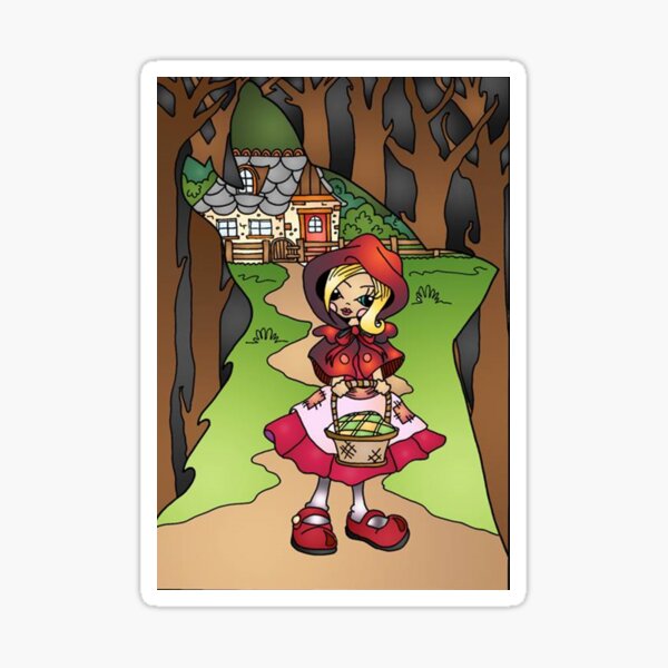 Little Red Riding Hood Sticker