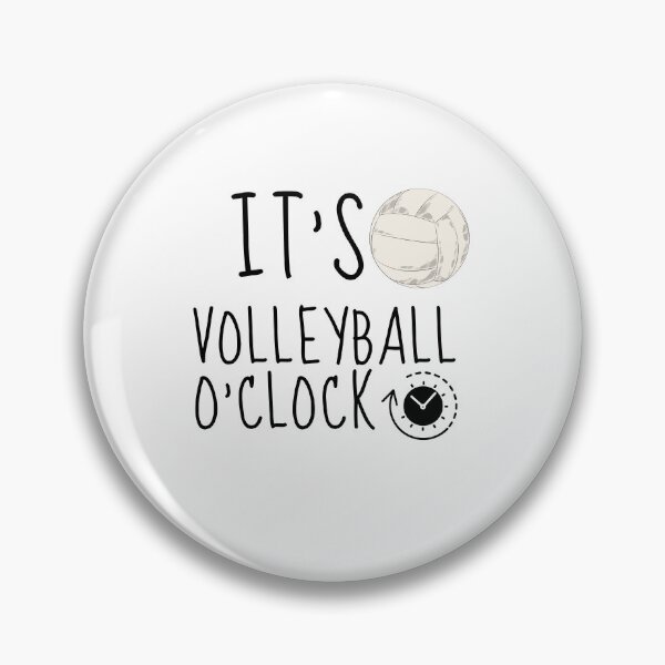 Item preview,  It's Volleyball o´clock   ,    Volleyball Pun    - Funny Volleyball Player Quotee designed and sold by unique things.
