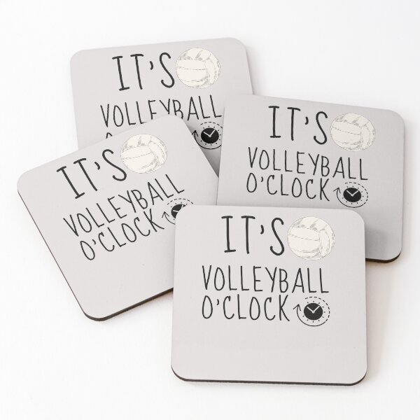 Item preview,  It's Volleyball o´clock   ,    Volleyball Pun    - Funny Volleyball Player Quotee designed and sold by unique things.