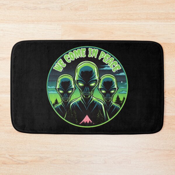 Item preview, We Come In Peace  designed and sold by letsgetinspired.