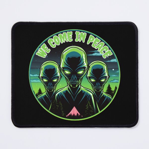 Item preview, We Come In Peace  designed and sold by letsgetinspired.