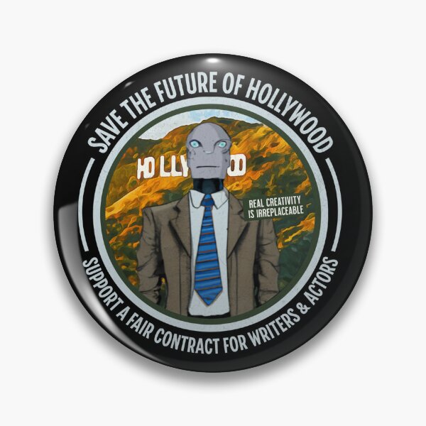 Item preview, Save the Future of Hollywood Fair Contract for Writers & Actors designed and sold by The Masked Designer.
