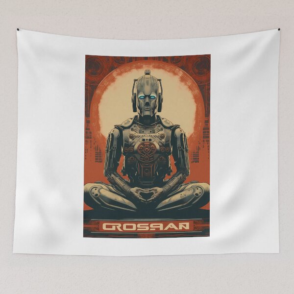 Item preview, Russian Propaganda Robotic Sadhana Tshirts designed and sold by Klyngzo1916.