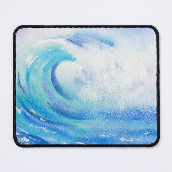 Item preview, Ocean Wave Landscape designed and sold by MonkeyBizness.