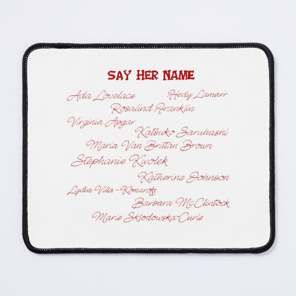 Item preview, Say Her Name designed and sold by Pika_Blue-Flames.