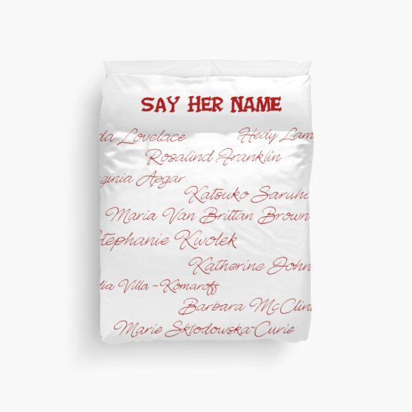 Item preview, Say Her Name designed and sold by Pika_Blue-Flames.