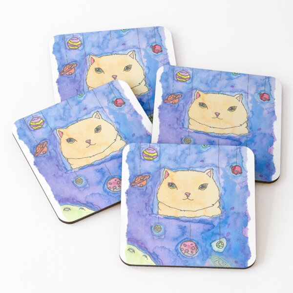 Item preview, Galactic Cat designed and sold by studioironika.