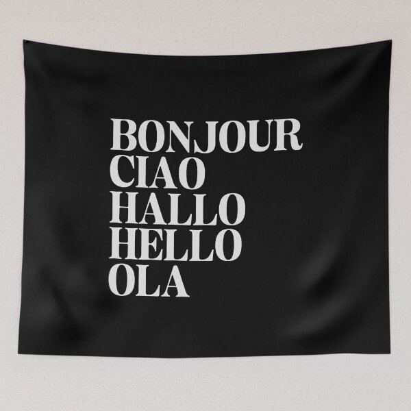 Item preview, Hello Translation T Shirt,  designed and sold by WiseNomad.
