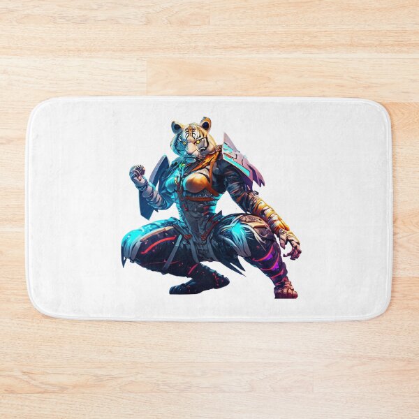 Item preview, Cyberpunk Tiger in Samurai Armor 7 designed and sold by Finity Atelier.