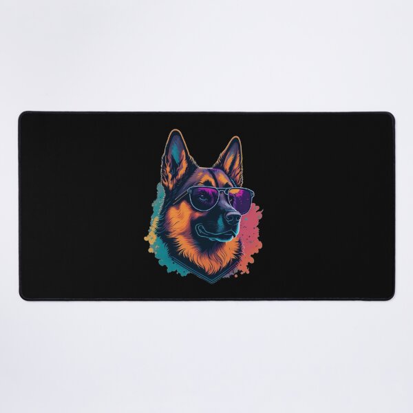 Item preview, German Shepherd in sunglasses designed and sold by Pug-Obsession.
