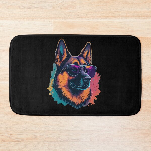 Item preview, German Shepherd in sunglasses designed and sold by Pug-Obsession.
