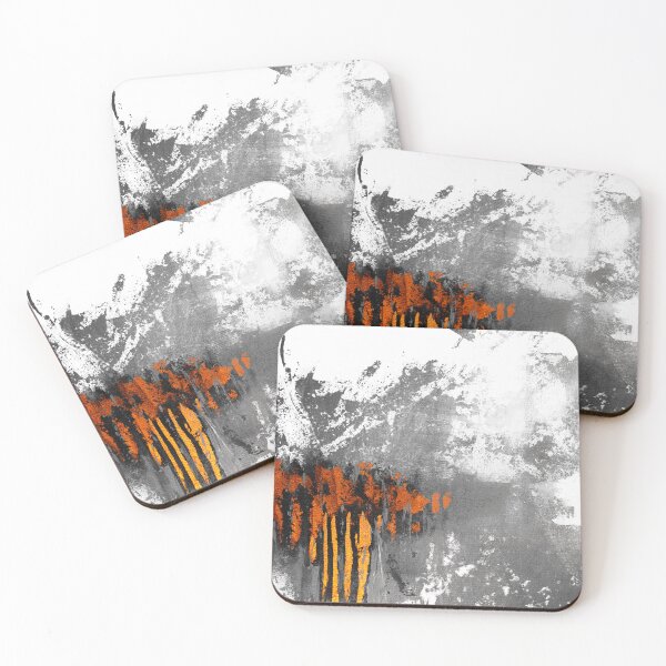 Item preview, Orange gray abstract designed and sold by ElaSzczepaniak.