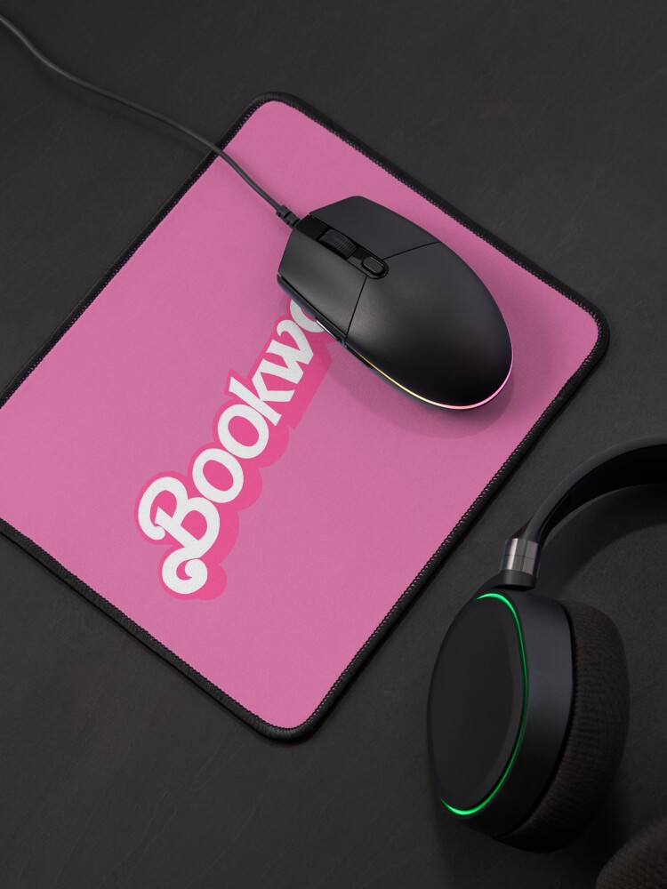 Thumbnail 4 of 5, Mouse Pad, C'mon Bookworm, Let's Go Read designed and sold by 4everYA.