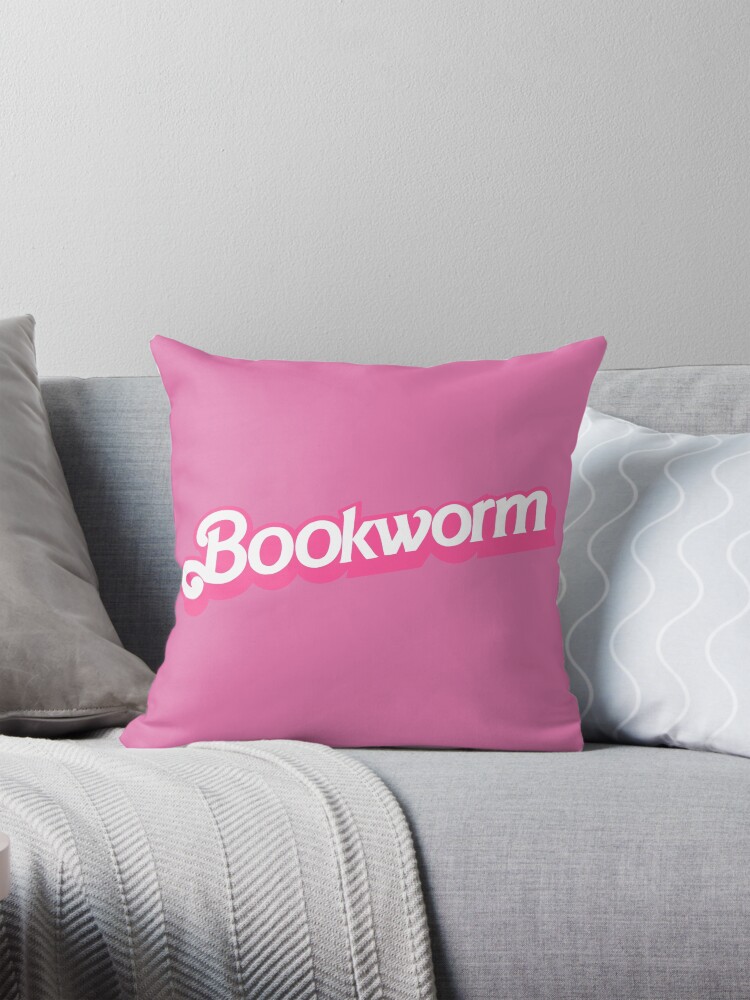 Thumbnail 1 of 4, Pillow, C'mon Bookworm, Let's Go Read designed and sold by 4everYA.