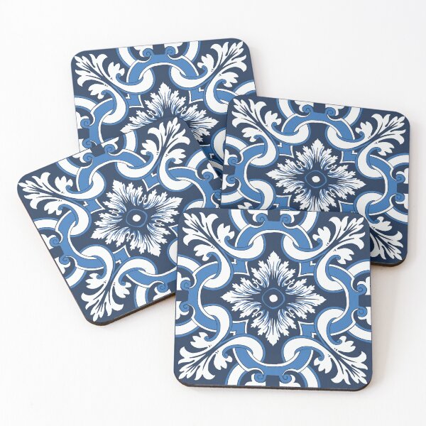 Item preview, Azulejo Scrolls designed and sold by tarmacprints.