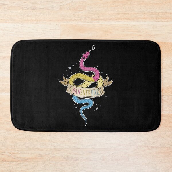 Item preview, Pansexual Snake Pansnekual LGBT Pride Flag designed and sold by Clara Hollins.