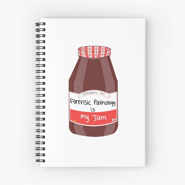 Item preview, Forensic Pathology is my Jam designed and sold by peachesandfizz.