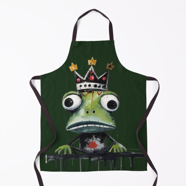 Item preview, Regal Hopper: Pop-Infused Frog with a Crown designed and sold by minjagoods.